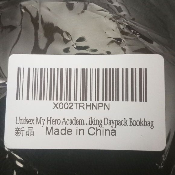 NEW My Hero Academia Canvas Backpack - Picture 8 of 8